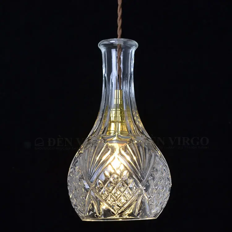 Đèn thả thủy tinh trang trí KTT11/1 6 Đèn thả thủy tinh trang trí KTT11/1