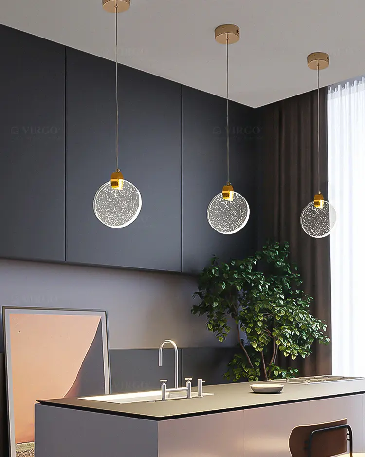 Đèn thả pha lê trang trí cao cấp P8064 1 Đèn thả pha lê trang trí cao cấp P8064