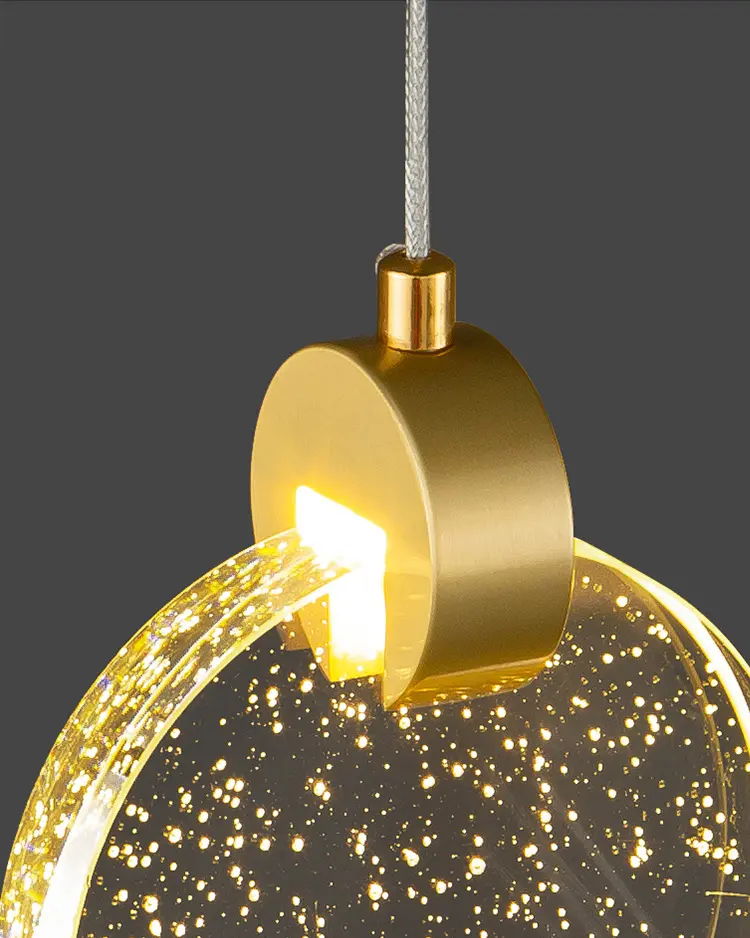 Đèn thả pha lê trang trí cao cấp P8064 2 Đèn thả pha lê trang trí cao cấp P8064