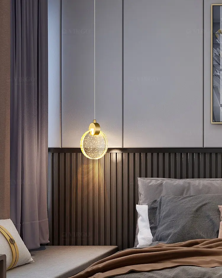 Đèn thả pha lê trang trí cao cấp P8064 3 Đèn thả pha lê trang trí cao cấp P8064