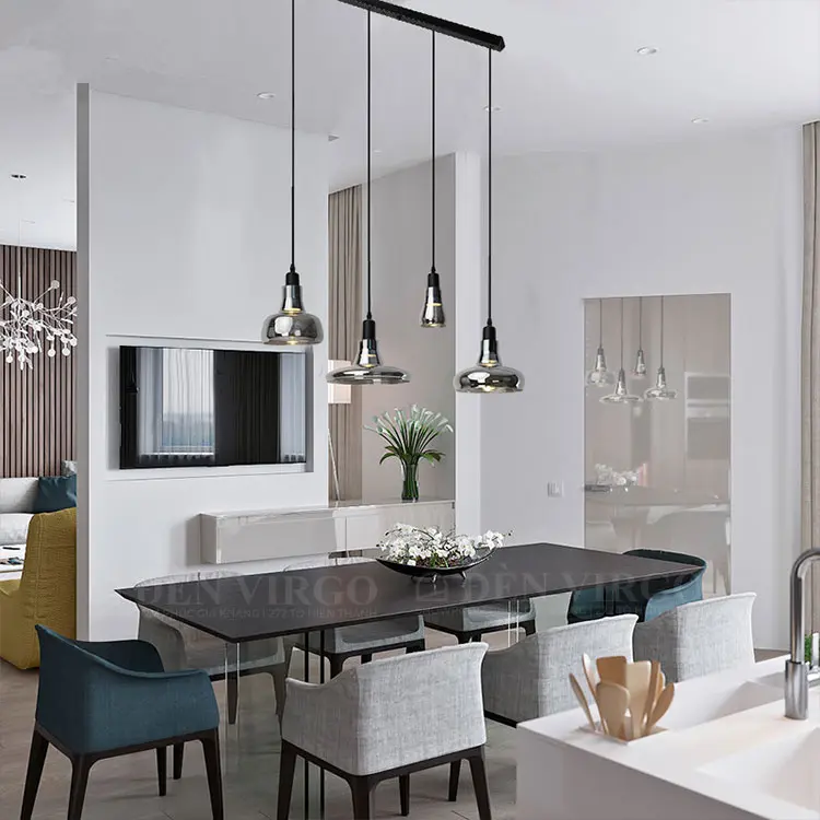 Đèn thả thủy tinh trang trí VN60/1 3 Đèn thả thủy tinh trang trí VN60/1