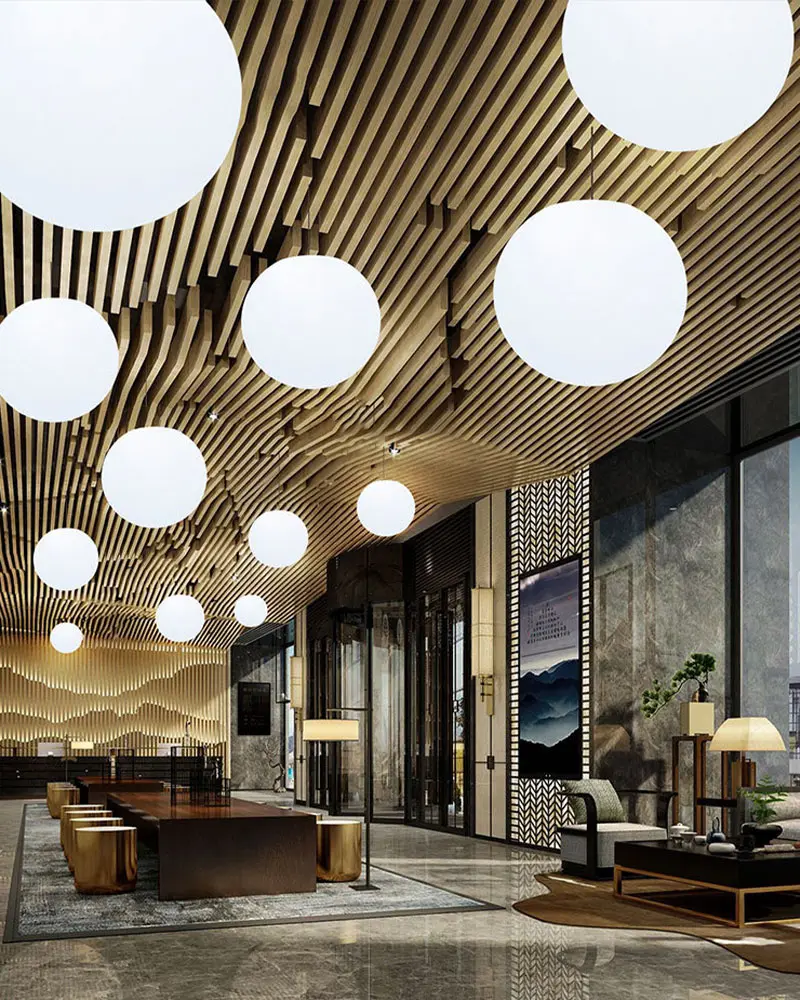 Đèn thả thủy tinh trang trí V2072 4 Đèn thả thủy tinh trang trí V2072