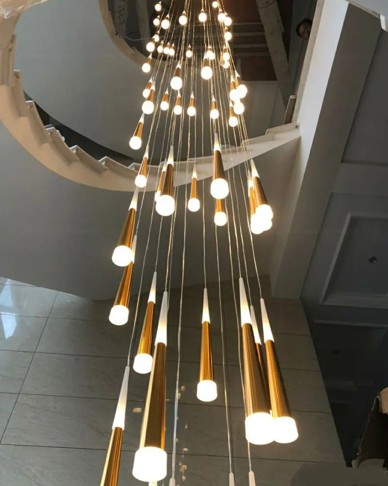 Đèn thả thông tầng hiện đại 2 đầu sáng VIRGO V6017 3 Đèn thả thông tầng hiện đại 2 đầu sáng VIRGO V6017