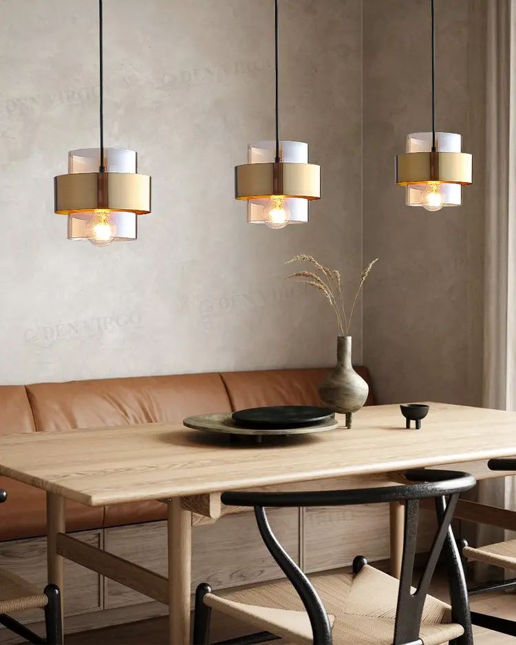 Đèn thả thủy tinh trang trí cao cấp P247