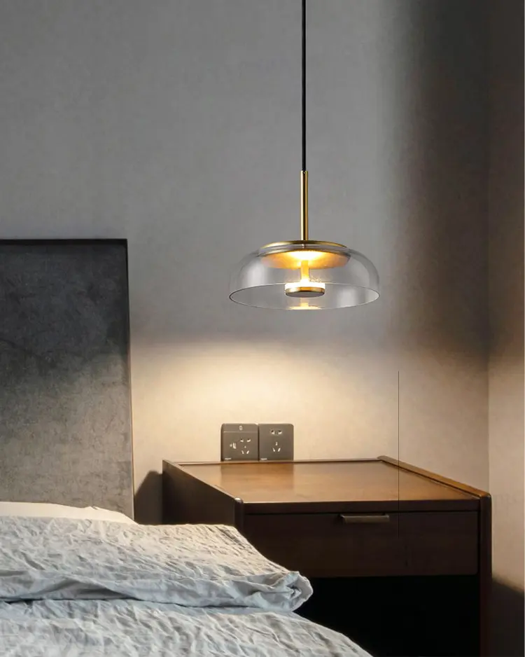 3421 3 Đèn thả thủy tinh trang trí P1972