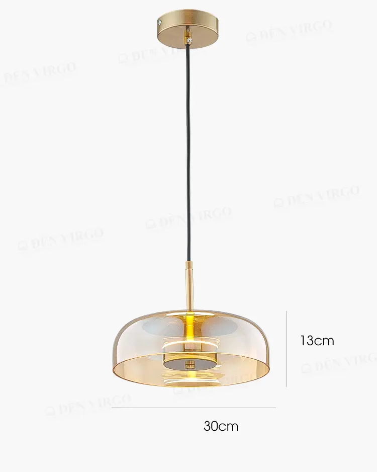 3421 4 Đèn thả thủy tinh trang trí P1972