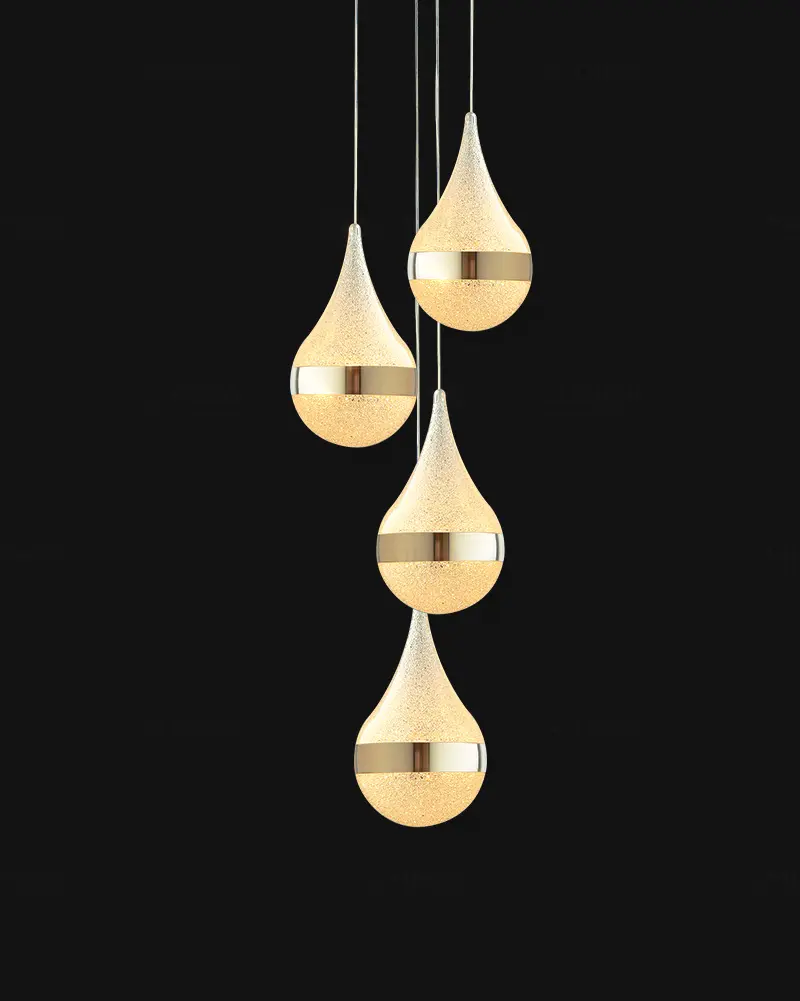 Đèn thả LED giọt nước cao cấp P7365/1 2 Đèn thả LED giọt nước cao cấp P7365/1