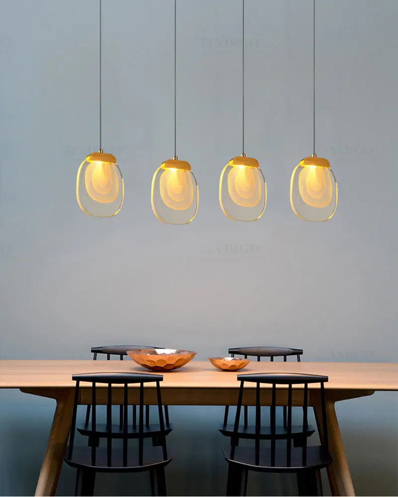 Đèn thả pha lê trang trí P0918 1 Đèn thả pha lê trang trí P0918