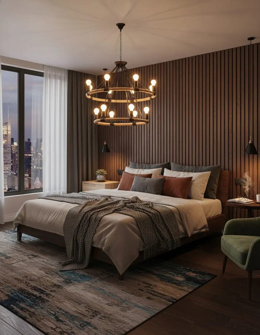 Đèn chùm dây thừng phong cách công nghiệp VIRGO P13T 2 Đèn chùm dây thừng phong cách công nghiệp VIRGO P13T