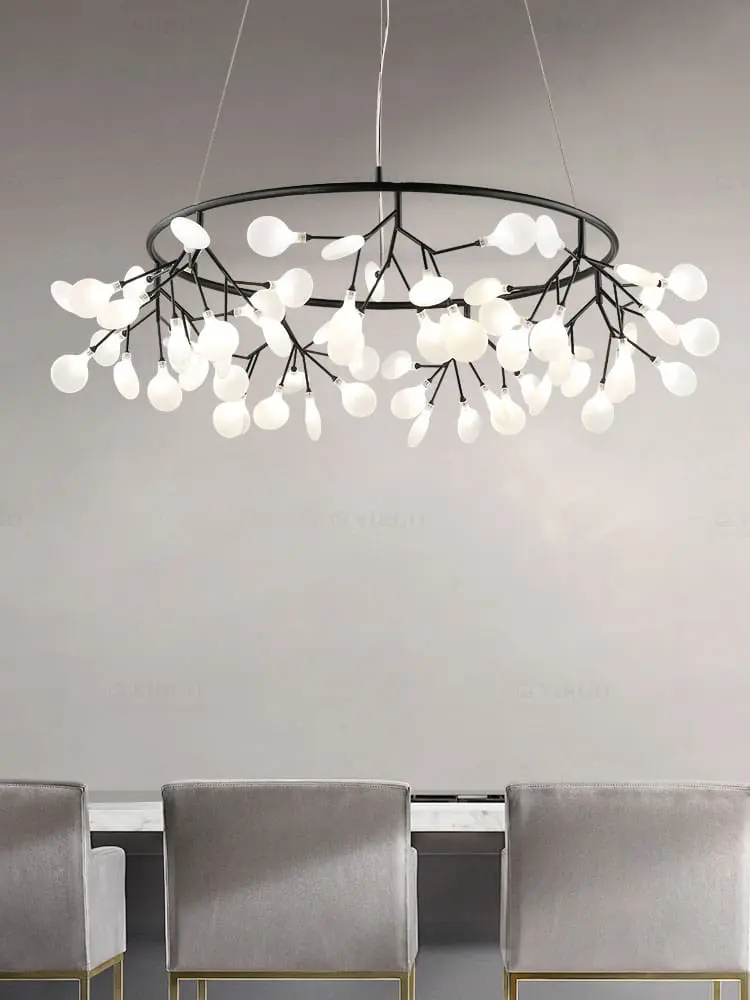 Đèn chùm hera 63 lá Hera cao cấp VIRGO PA63