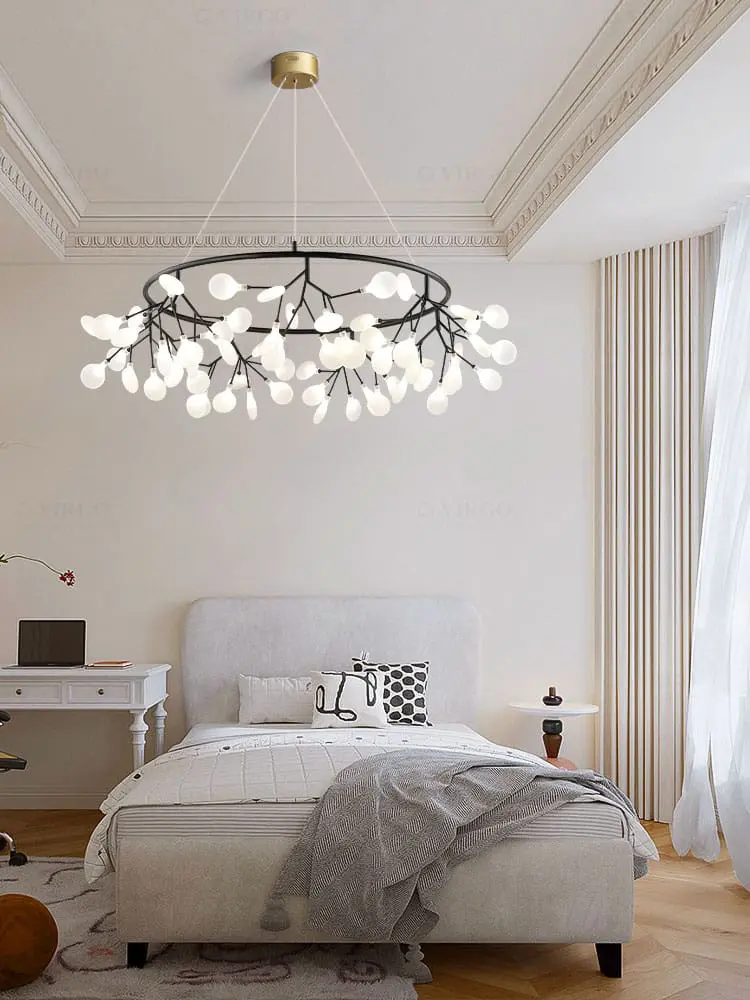 Đèn chùm hera 63 lá Hera cao cấp VIRGO PA63