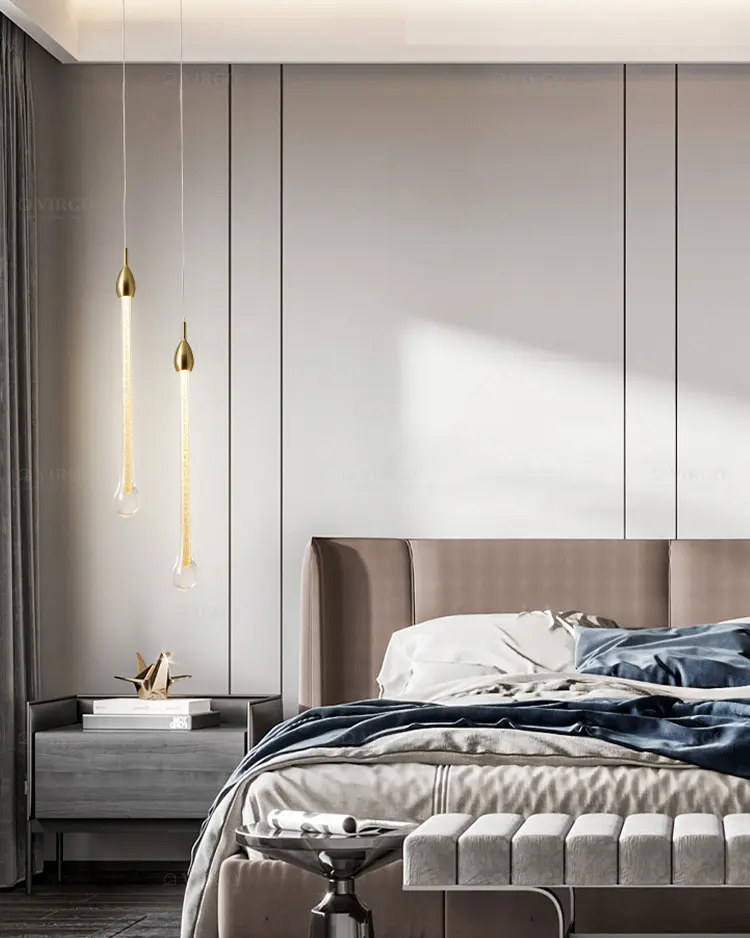 3422B2 Đèn thả trang trí pha lê giọt nước cao cấp P6828