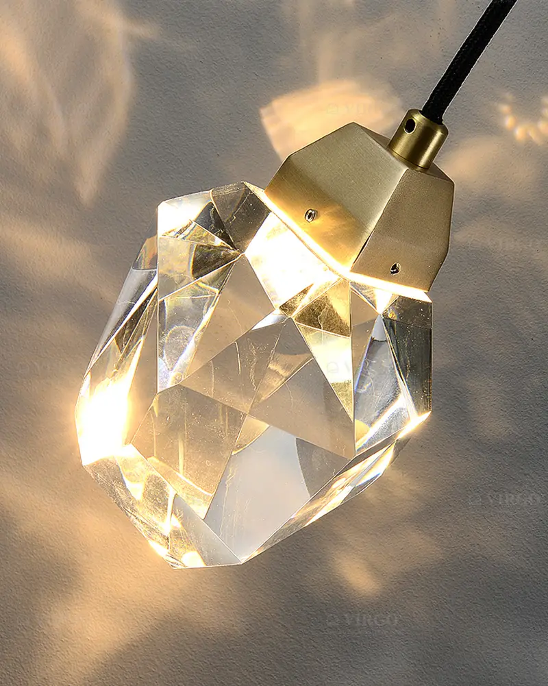 Đèn thả pha lê trang trí cao cấp K990/1 7 Đèn thả pha lê trang trí cao cấp K990/1