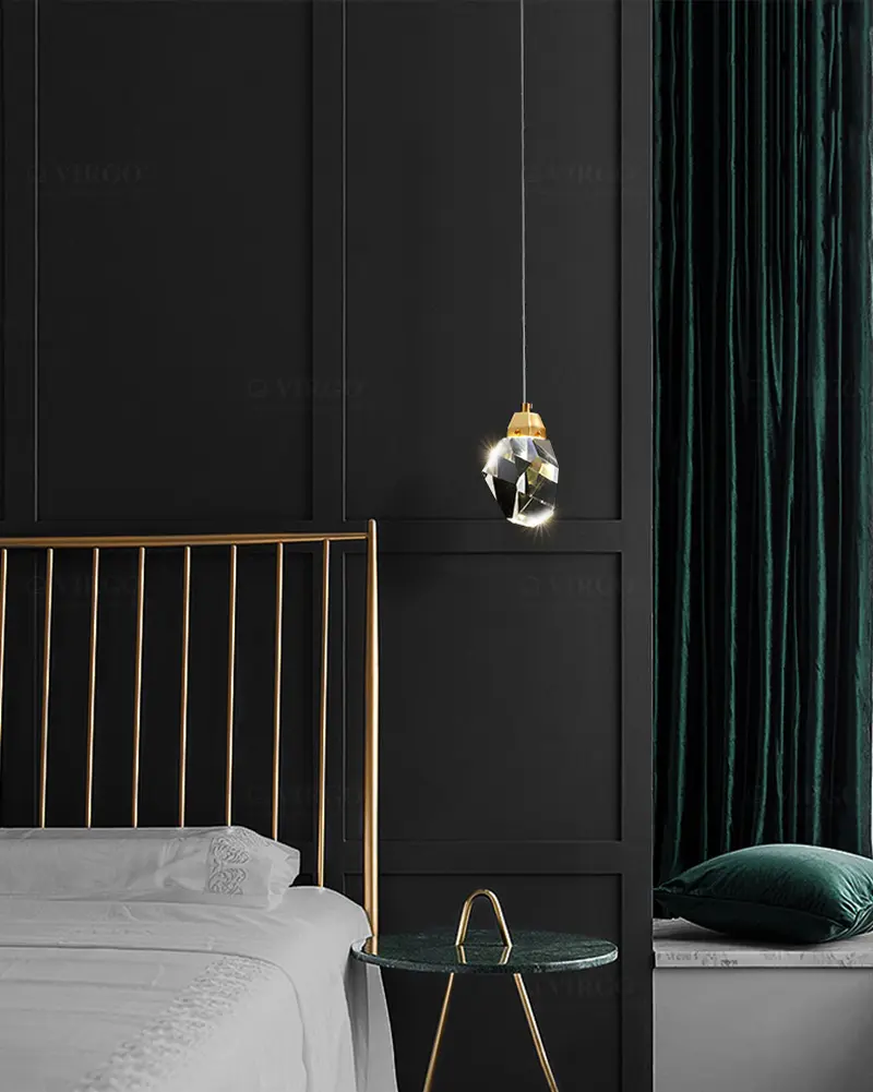 Đèn thả pha lê trang trí cao cấp K990/1 4 Đèn thả pha lê trang trí cao cấp K990/1