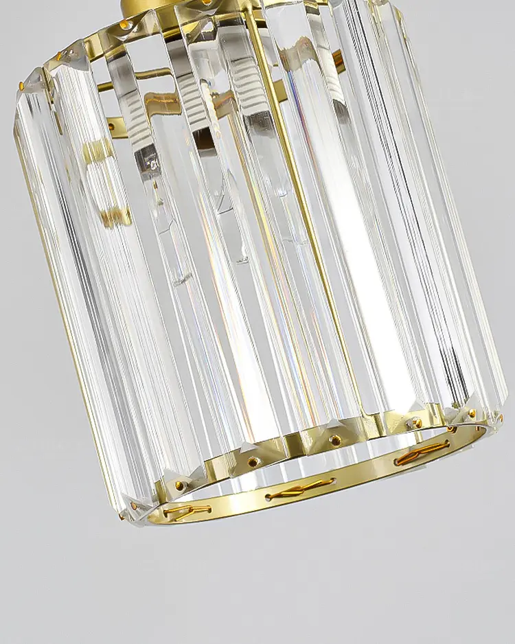 Đèn thả pha lê 3 bóng trang trí P8056/3 2 Đèn thả pha lê 3 bóng trang trí P8056/3