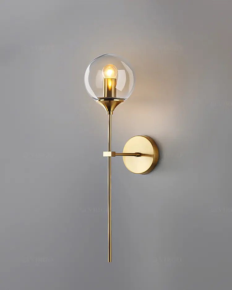 3658 2 Đèn tường trang trí thủy tinh Ngọn đuốc S5446/40CM