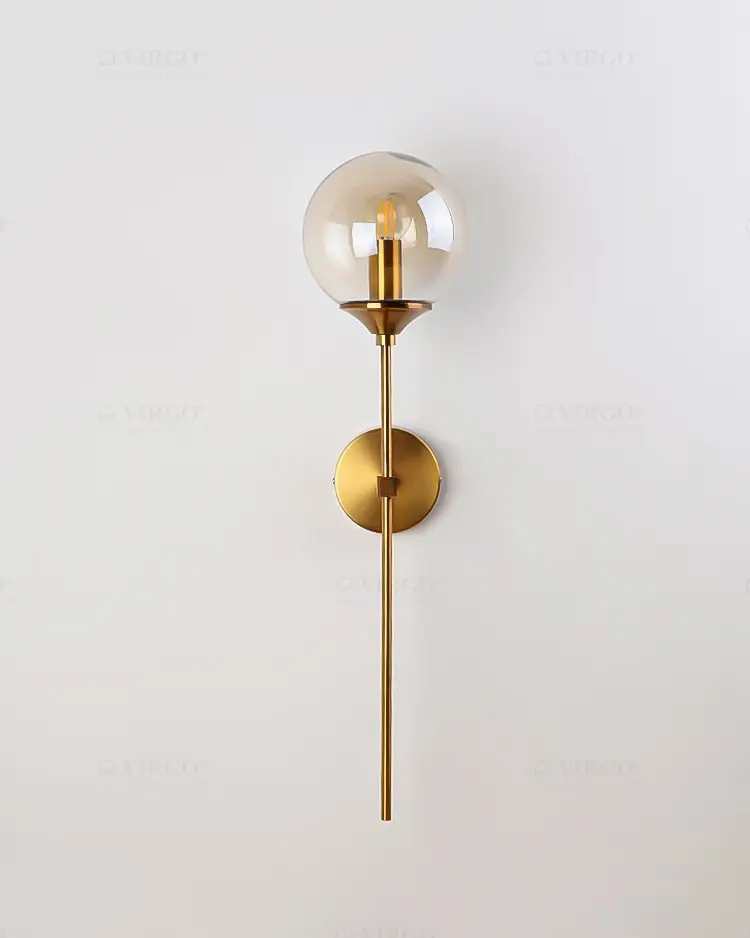 3659 3 Đèn tường trang trí thủy tinh Ngọn đuốc S5446/60CM