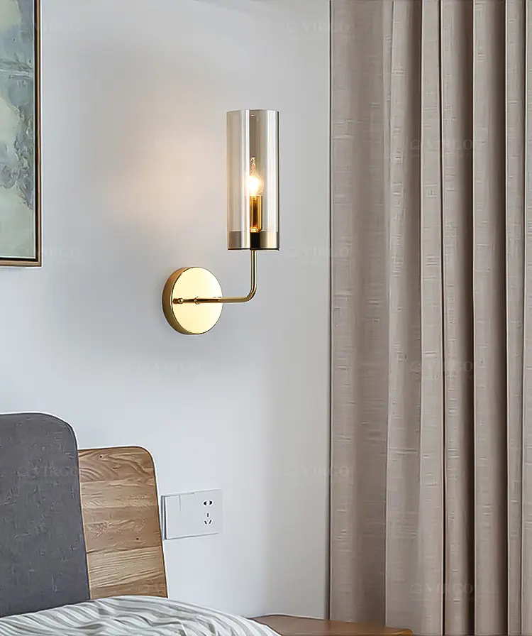 Đèn tường ống thủy tinh trang trí S427