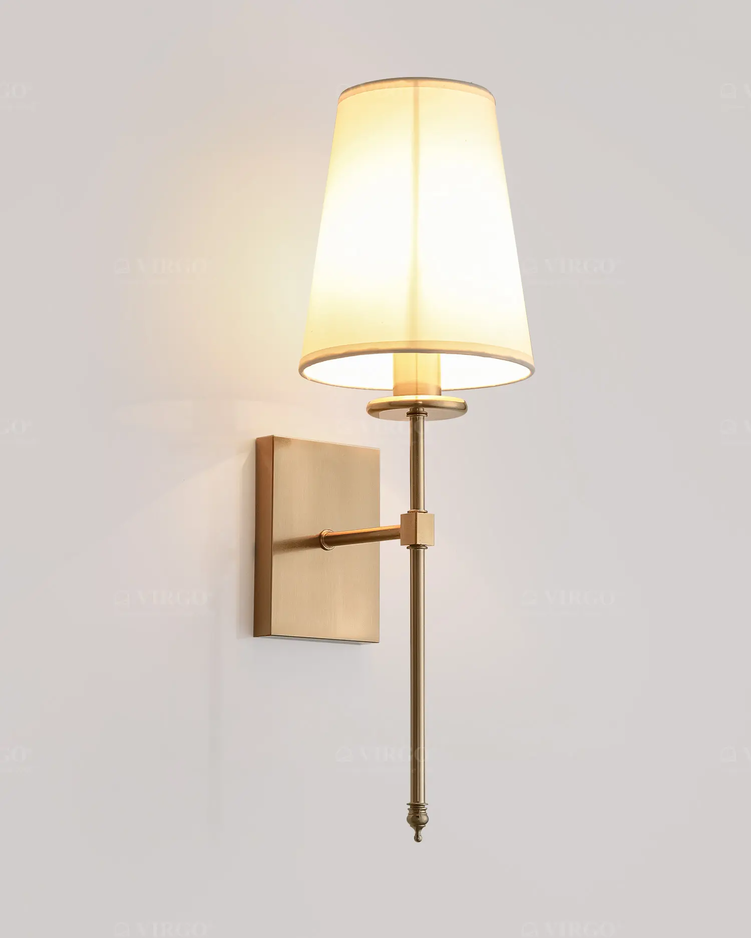 Đèn tường chụp vải Tân cổ điển S552