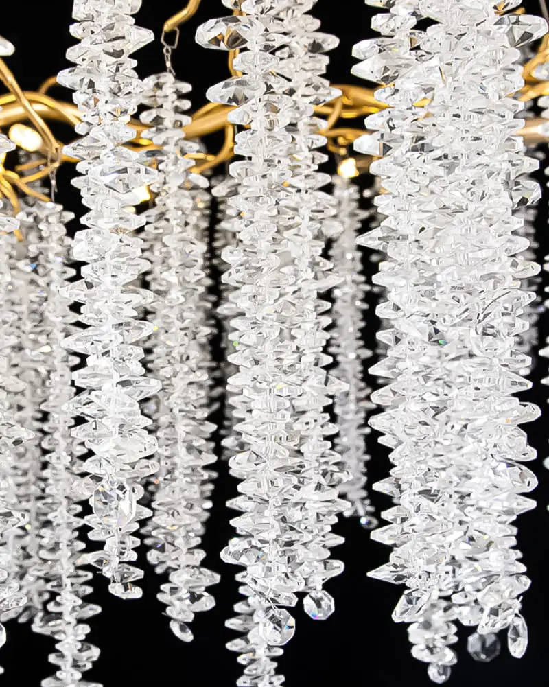 Đèn chùm pha lê trang trí cao cấp PL912/120 1 Đèn chùm pha lê trang trí cao cấp PL912/120