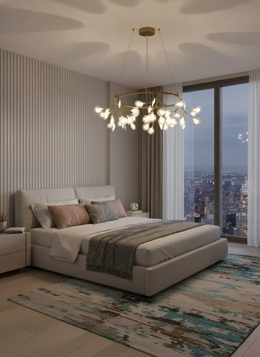 Đèn chùm hera thủy tinh cao cấp VIRGO P63 2 Đèn chùm hera thủy tinh cao cấp VIRGO P63