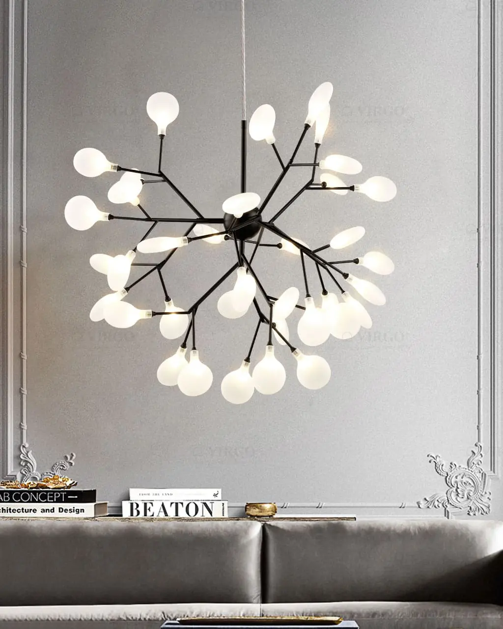 virgo p133 3 Đèn thả hera 36 bóng VIRGO P133