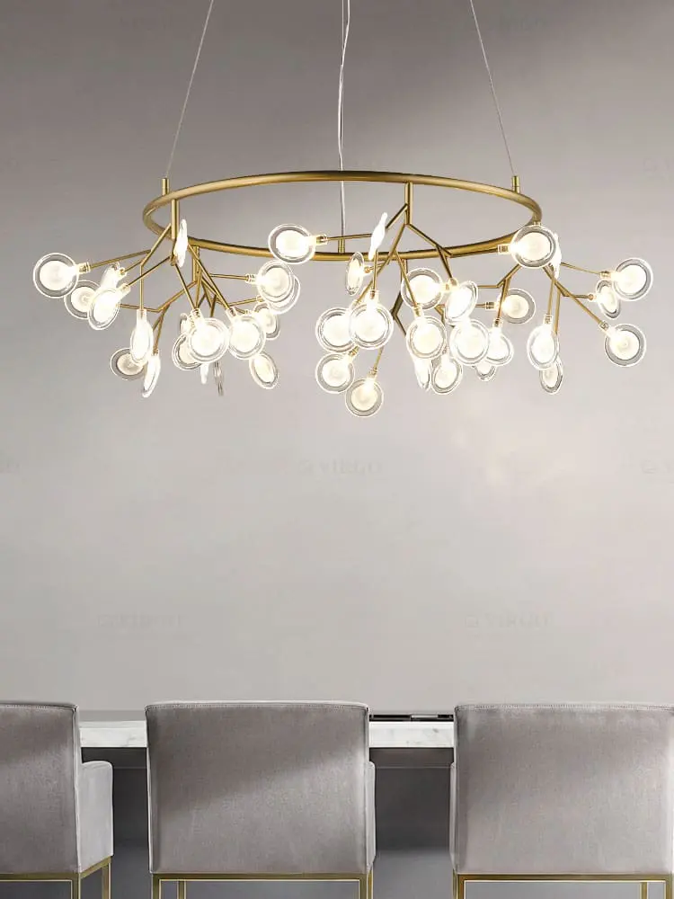 Đèn chùm hera thủy tinh cao cấp VIRGO P63 4 Đèn chùm hera thủy tinh cao cấp VIRGO P63