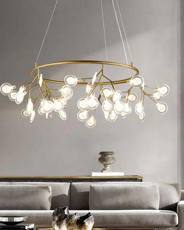 Đèn chùm hera thủy tinh cao cấp VIRGO P63 5 Đèn chùm hera thủy tinh cao cấp VIRGO P63