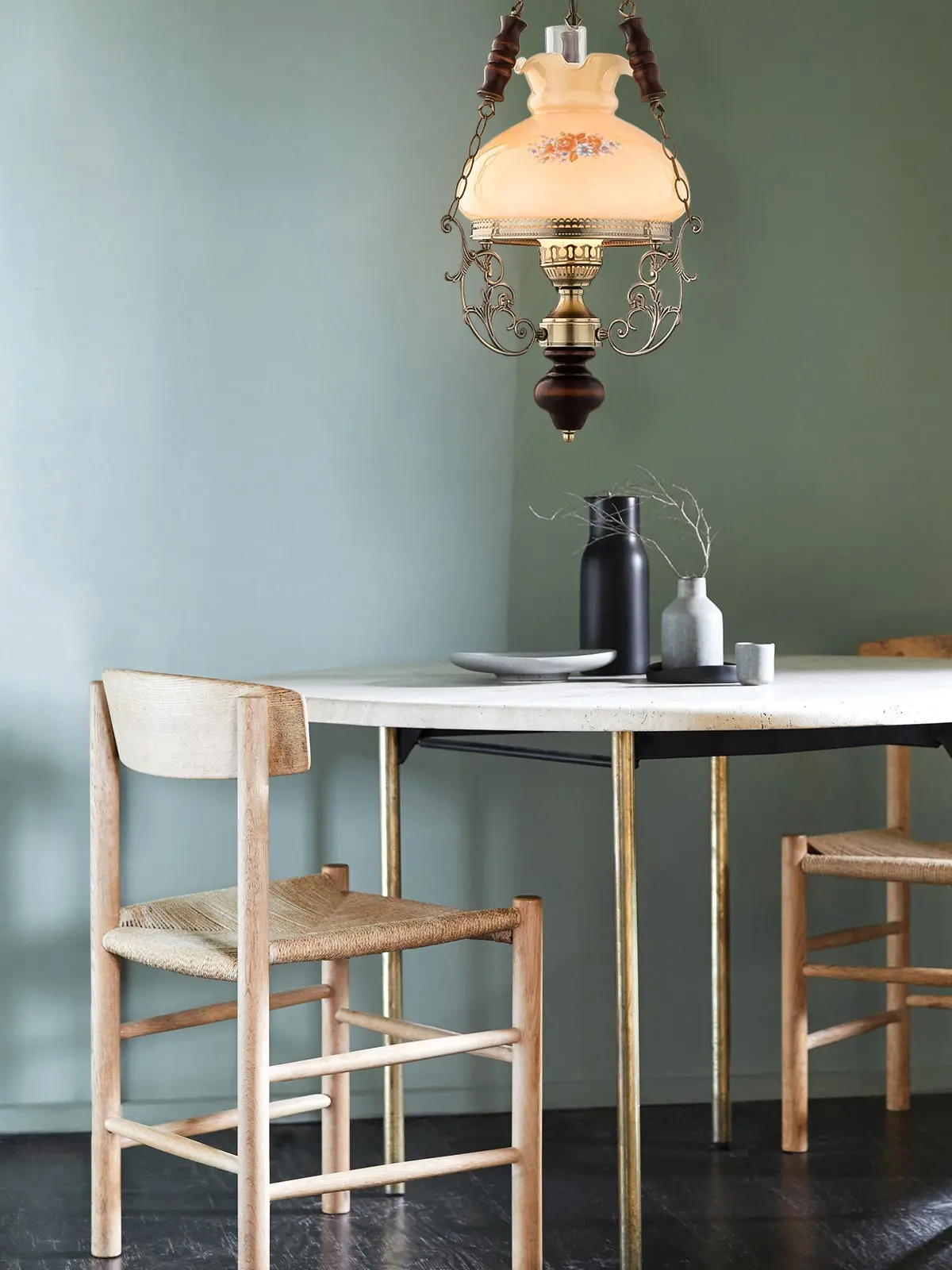 Đèn thả dầu cổ điển VIRGO L318 2 Đèn thả dầu cổ điển VIRGO L318