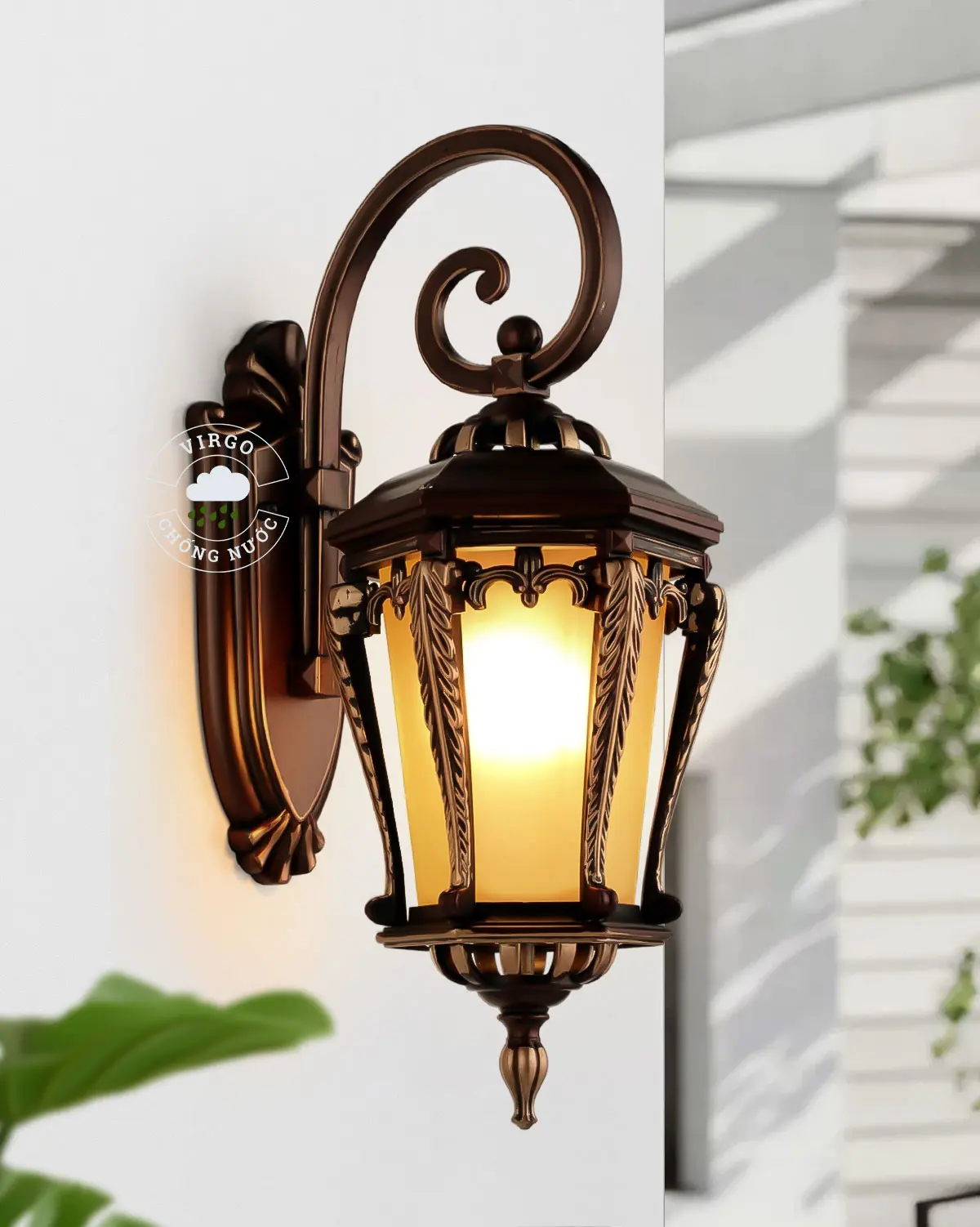 Đèn tường trang trí chống nước ngoài trời W155