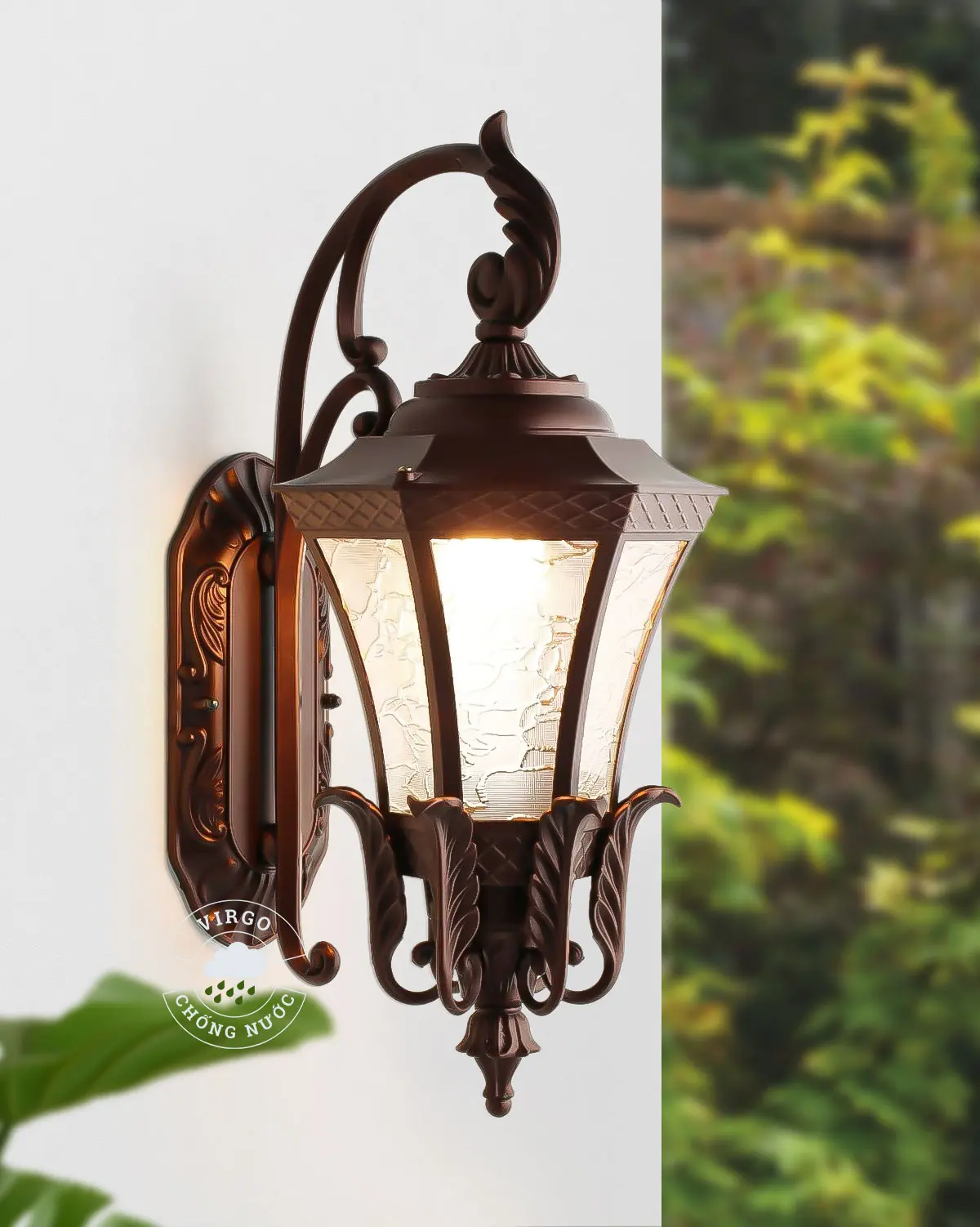 Đèn tường trang trí chống nước ngoài trời W0328