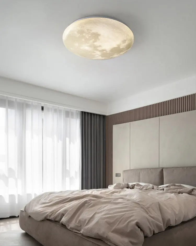 Đèn ốp trần mặt trăng trang trí phòng ngủ C010