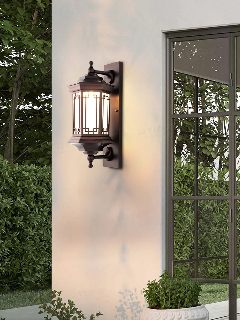 Đèn tường trang trí chống nước ngoài trời W9687