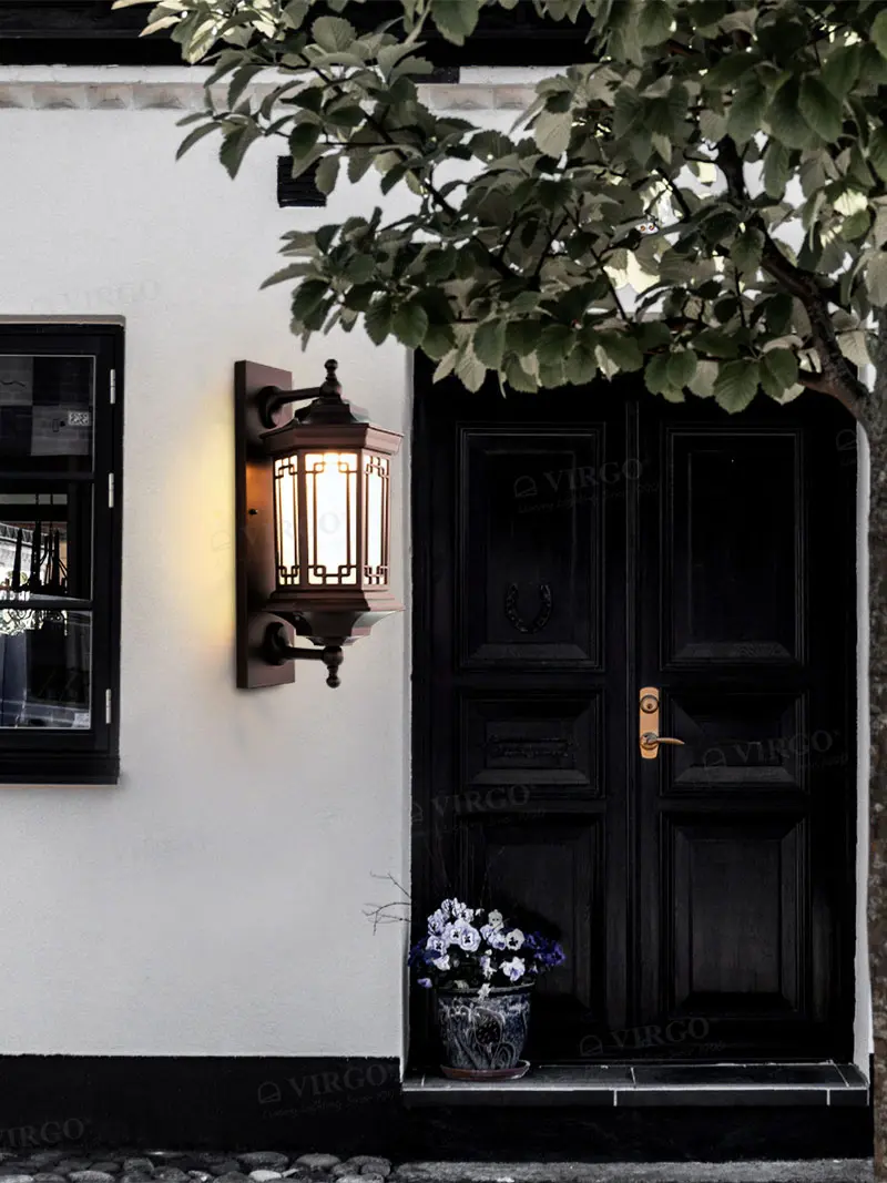 Đèn tường trang trí chống nước ngoài trời W9687