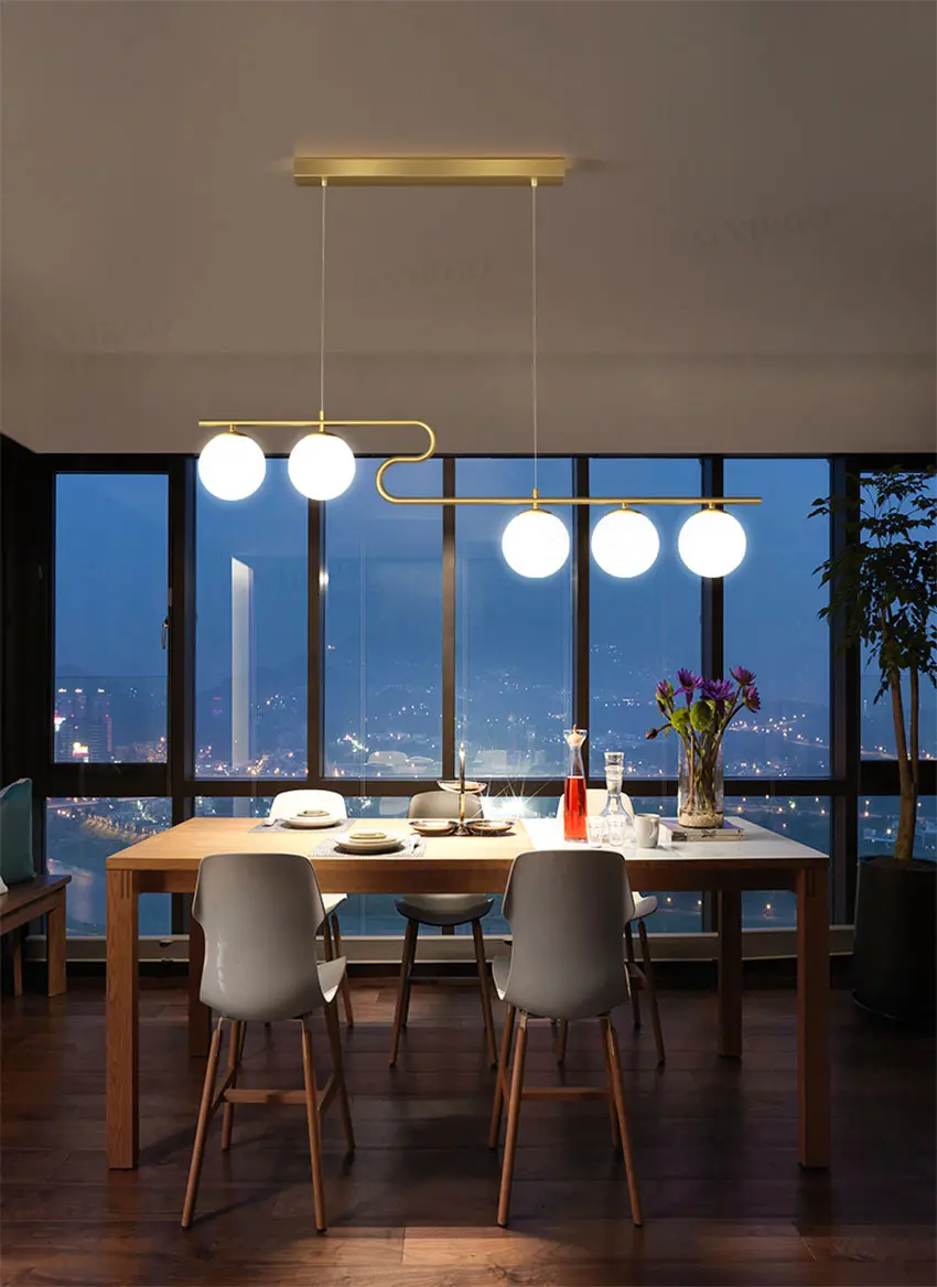 Đèn thả trang trí phong cách hiện đại 20248