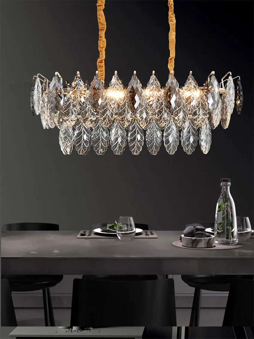 Đèn chùm trang trí pha lê cao cấp TH-8323