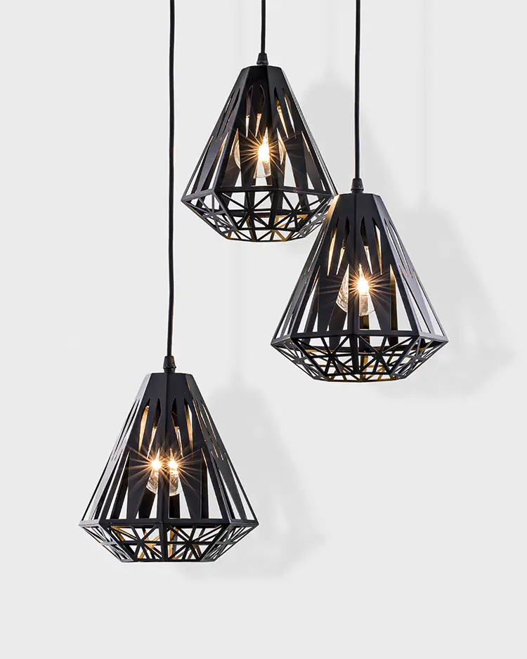 Bộ đèn thả bàn ăn 3 chiếc 63746