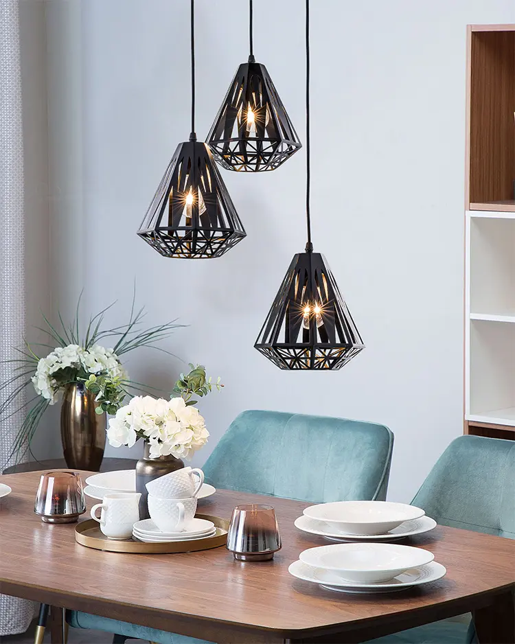 Bộ đèn thả bàn ăn 3 chiếc 63746