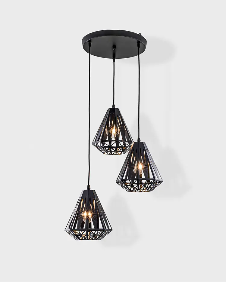 Bộ đèn thả bàn ăn 3 chiếc 63746