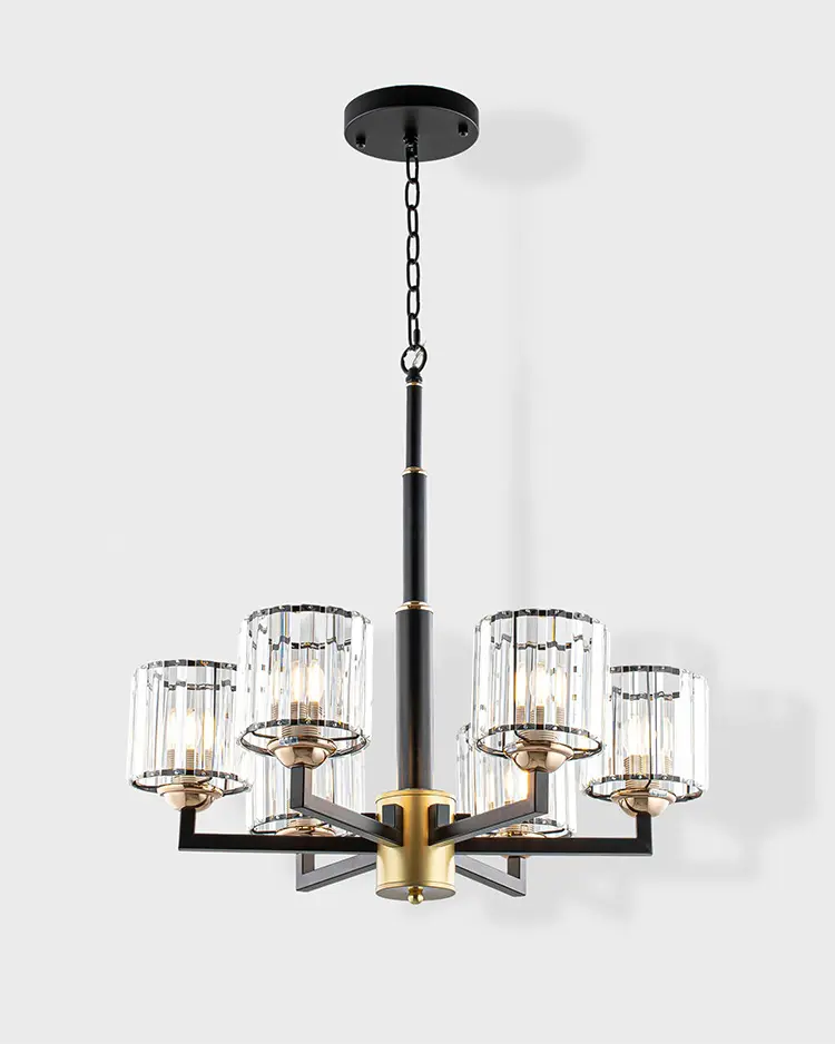 Đèn chùm pha lê hiện đại 6 tay VIRGO 63769 4 Đèn chùm pha lê hiện đại 6 tay VIRGO 63769