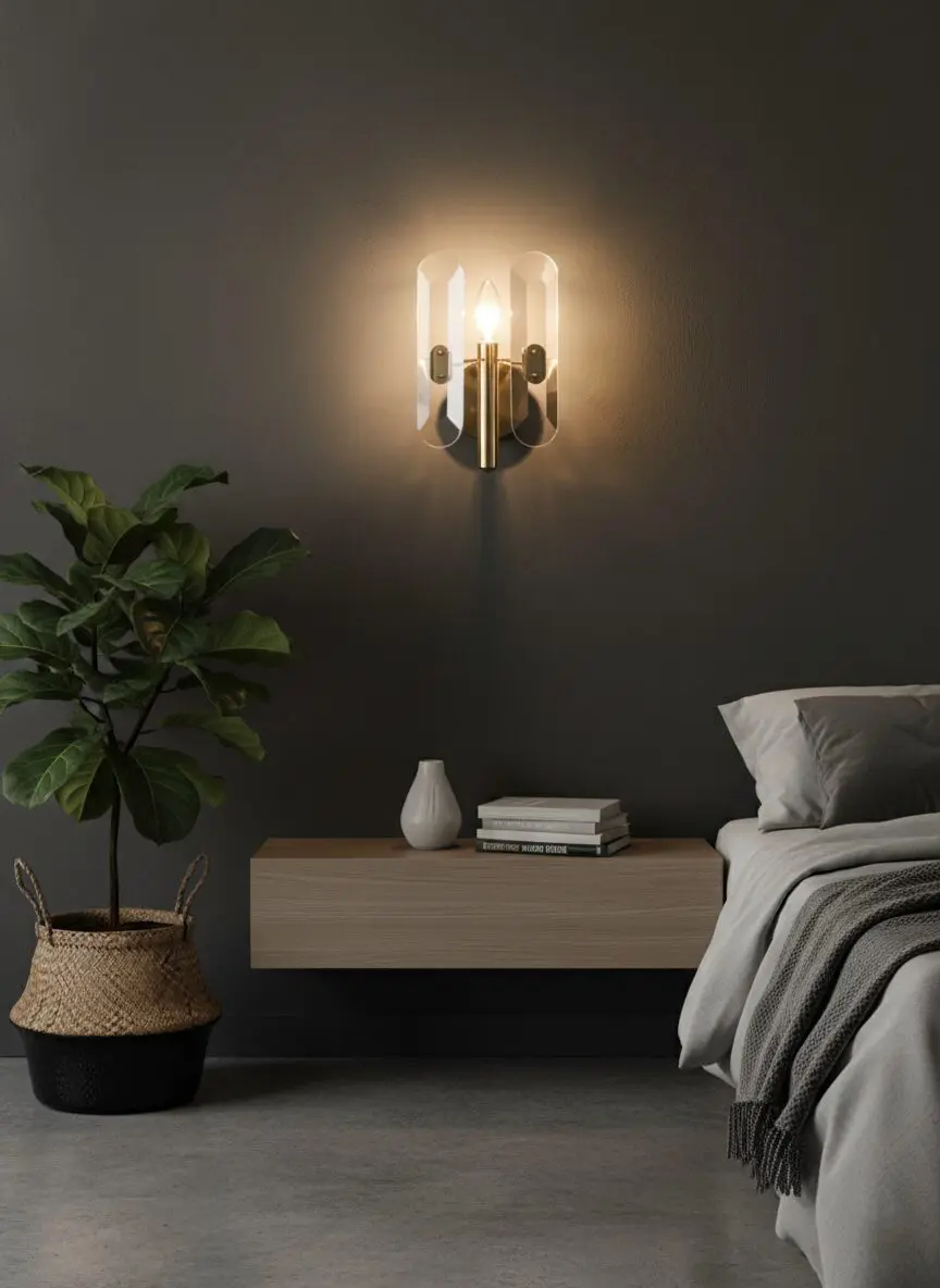 Đèn Tường Pha Lê Cao cấp VIRGO-7049C1