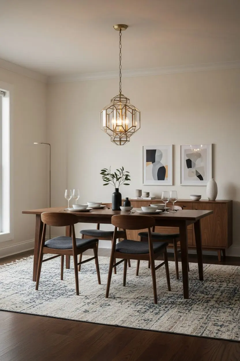 Đèn thả đồng lồng kính cao cấp VIRGO-THD2123