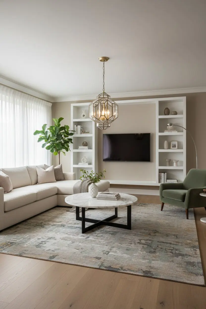 Đèn thả đồng lồng kính cao cấp VIRGO-THD2123