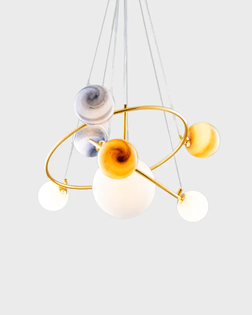 Đèn Chùm Trang Trí Phòng Ngủ Cho Bé Hình Các Hành Tinh VRG-THCN3420