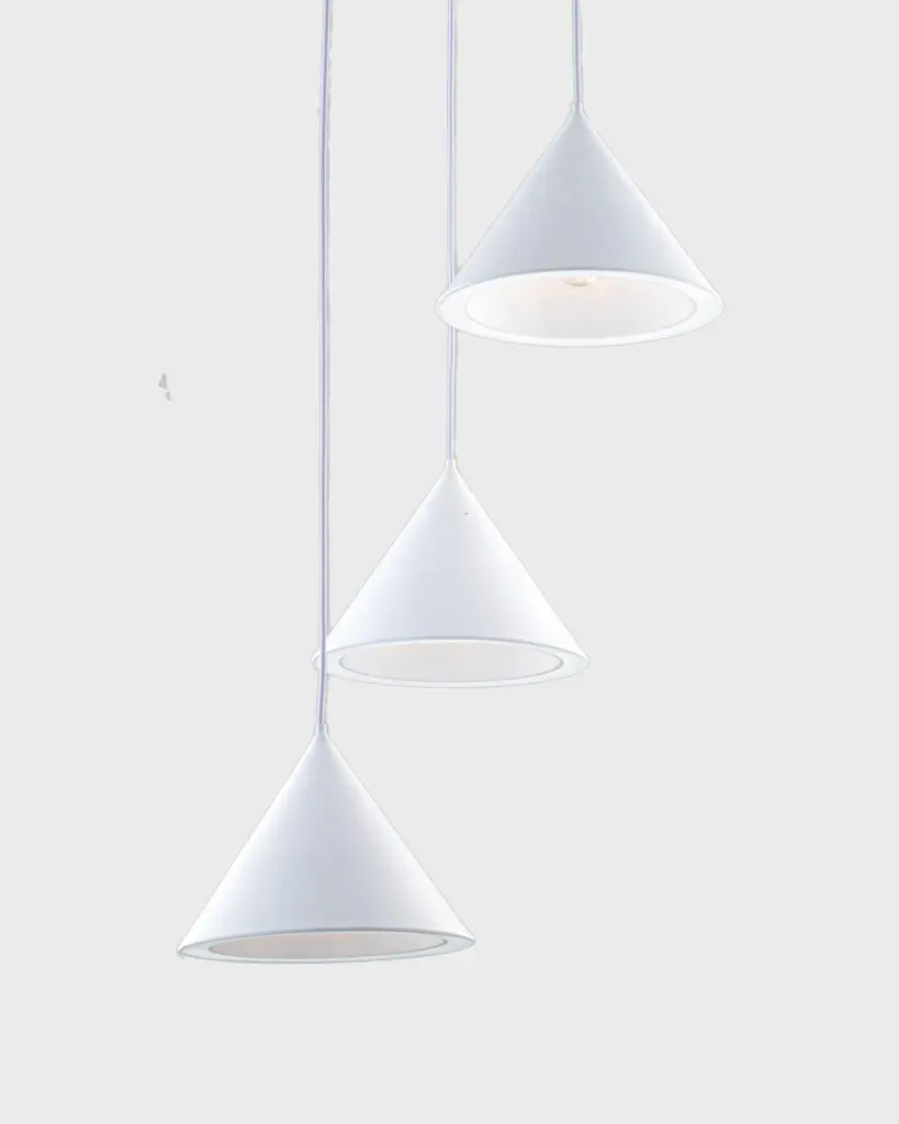 Đèn Thả Bàn Ăn Bộ 3 Hình Nón Hiện Đại VRG-THD38-3