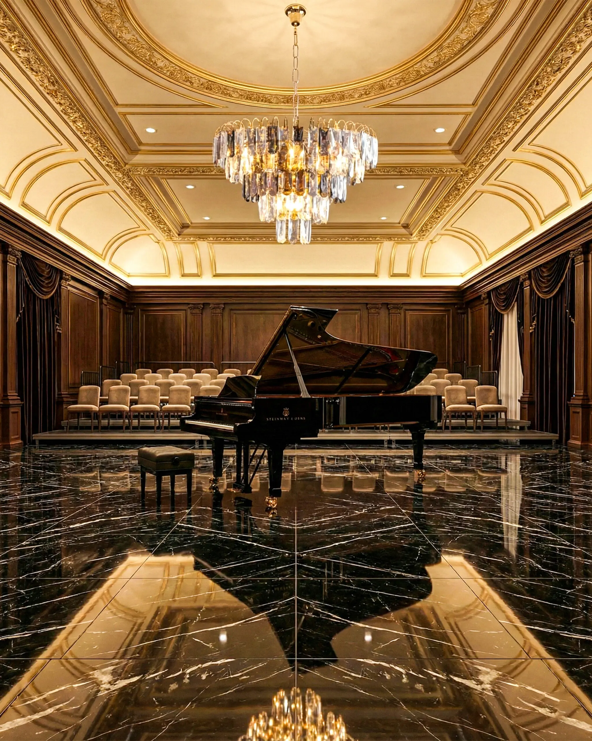 Đèn Chùm Pha Lê Thanh Phân Tầng Hiện Đại Phối Màu Khói Sang Trọng VRG-THD8282 2 Đèn Chùm Pha Lê Thanh Phân Tầng Hiện Đại Phối Màu Khói Sang Trọng VRG-THD8282