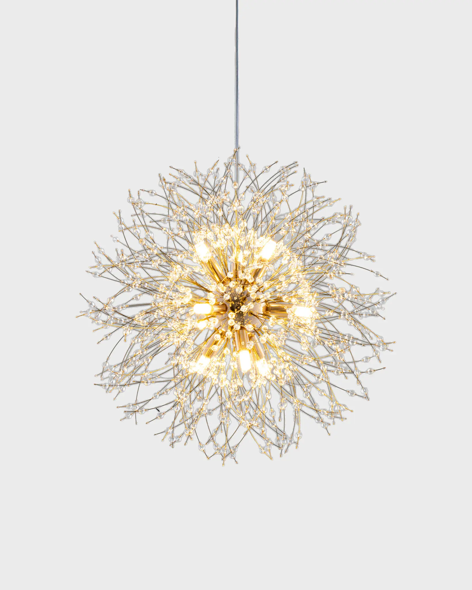 Đèn Thả Pha Lê Bồ Công Anh Hạt Tròn Lấp Lánh VRG-TPL71