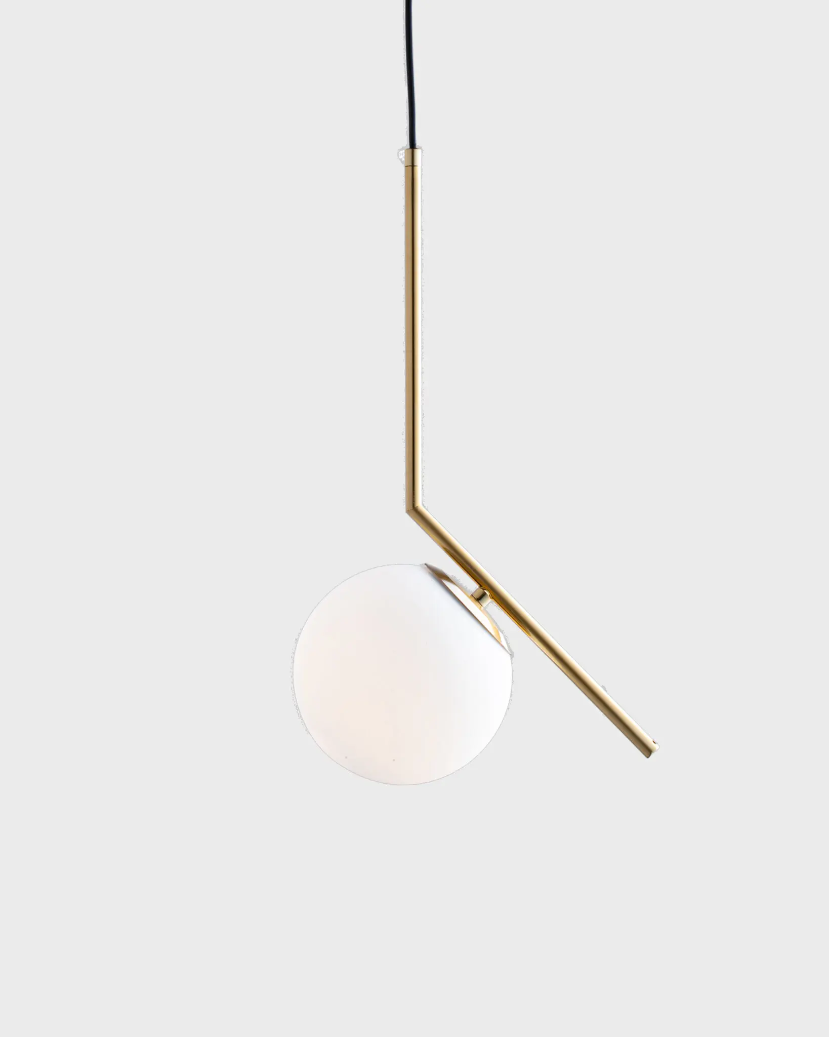 Đèn Thả Bóng Tròn Khung Vàng Dáng Nhánh Cây VRG-TTK03F