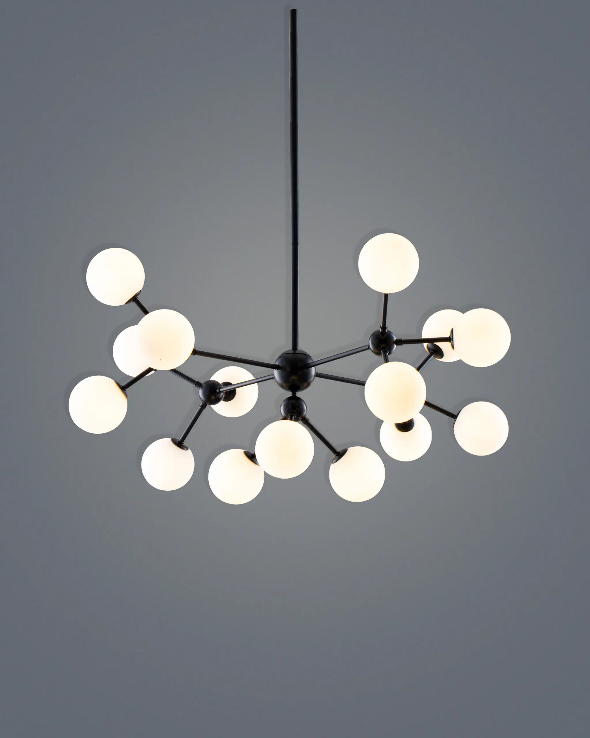 VRG TTK817 15M 2 scaled Đèn Chùm Phân Tử 15 Bóng Chao Trắng Sữa Chống Chói VRG-TTK817-15M