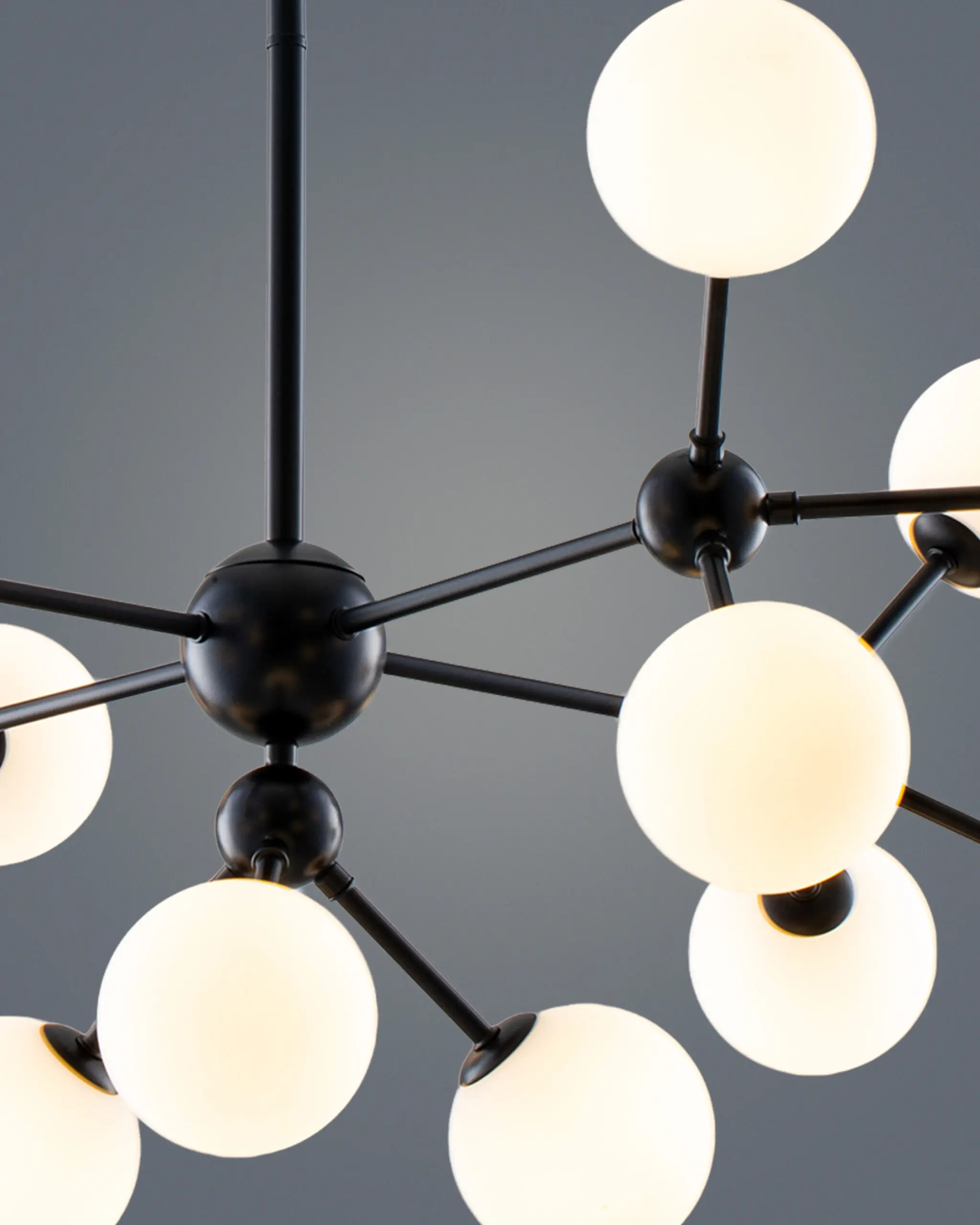 VRG TTK817 15M 3 scaled Đèn Chùm Phân Tử 15 Bóng Chao Trắng Sữa Chống Chói VRG-TTK817-15M